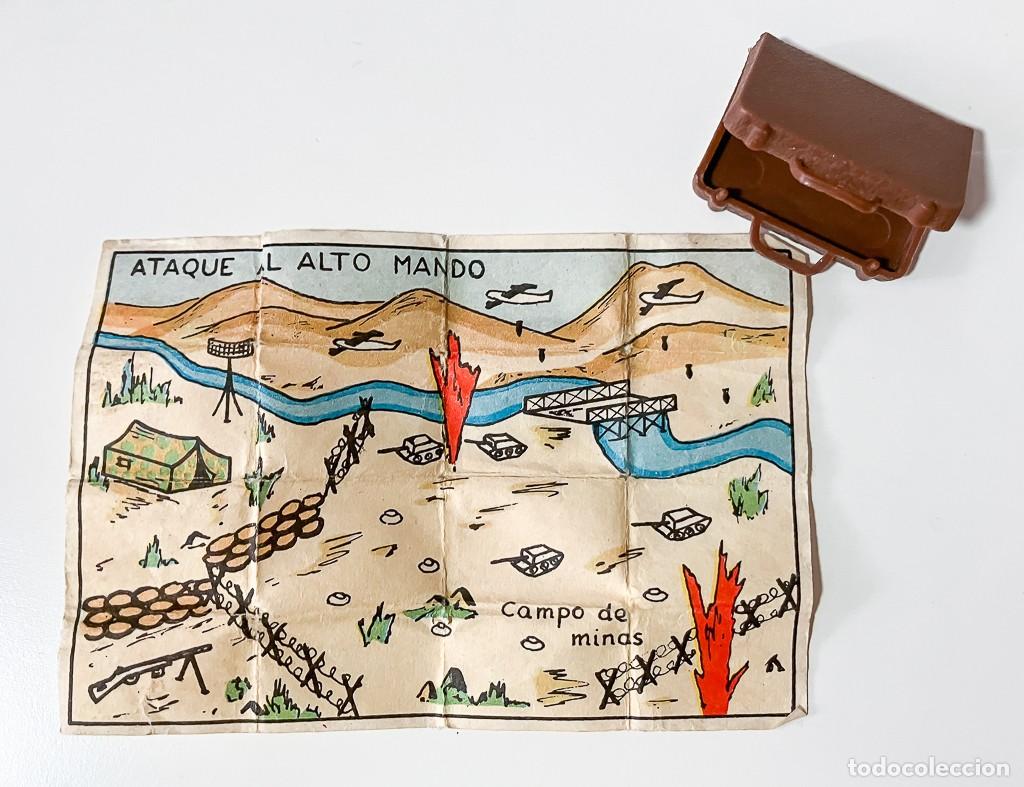 Madelman: MALETIN Y PLANO DE ATAQUE AL ALTO MANDO, ORIGINAL MADELMAN 1&ordf; GENERACION