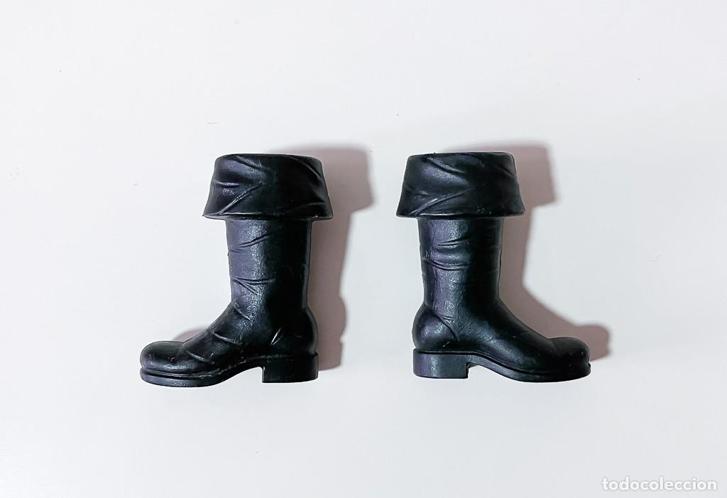 Madelman: BOTAS NEGRAS ALTAS DE PIRATA, ORIGINAL MADELMAN 1&ordf; GENERACION