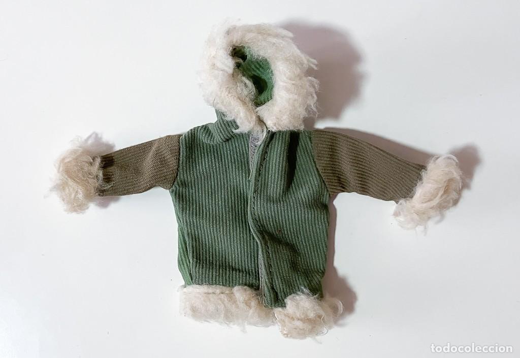 Madelman: CHAQUETA POLAR VERDE, ORIGINAL MADELMAN 1&ordf; GENERACION, A&Ntilde;OS 60-70