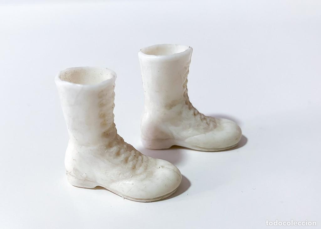 Madelman: BOTAS BLANCAS DE POLICIA MILITAR, ORIGINAL MADELMAN 1&ordf; GENERACION
