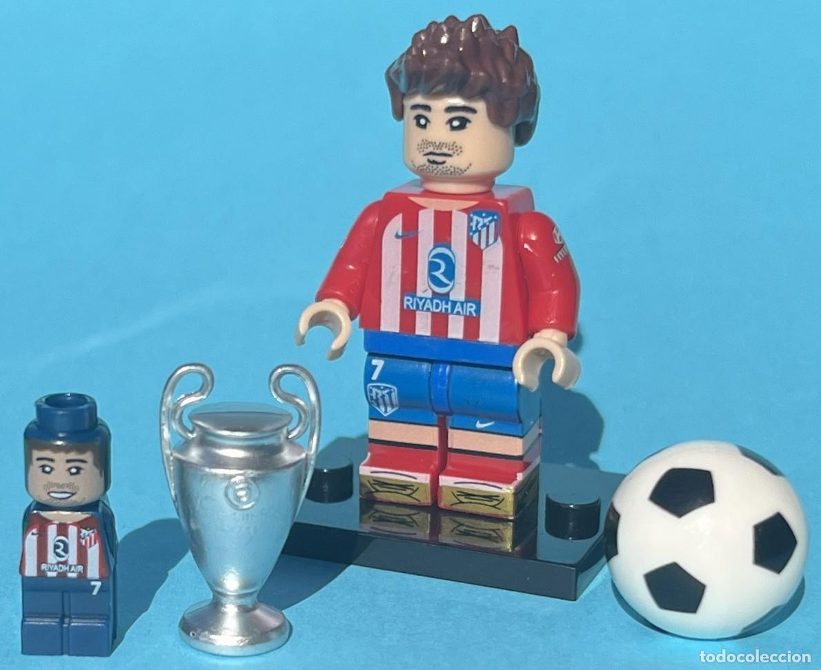 Madelman: Antoine Griezmann Atl&eacute;tico de Madrid (Futebol) Minifigura Figura Minifigure Figure Figurine Mu&ntilde;eco