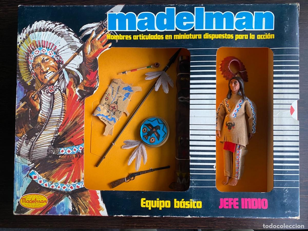 Madelman: Madelman equipo b&aacute;sico JEFE INDIO en caja