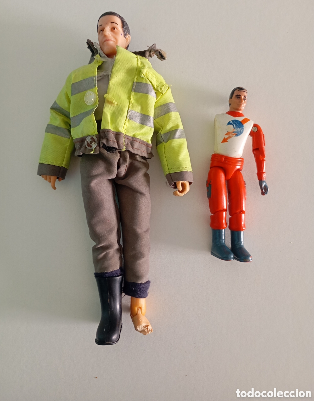 Madelman: 1987 Madelman 2050 EXIN + Reedici&oacute;n Figura Mu&ntilde;eco Retro Vintage Incompletos