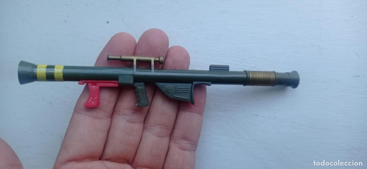 Madelman: BAZOCA VARIANTE AMARILLA de la serie militar madelman ORIGINAL (4)