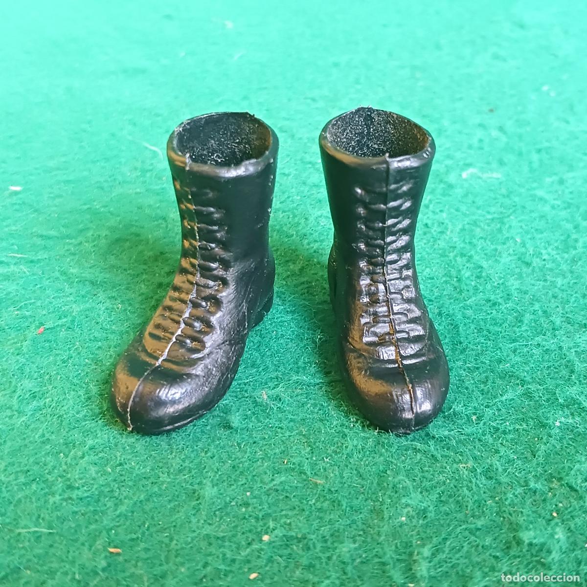 Madelman: MADELMAN ORIGINAL 1&ordf; - BOTAS NEGRAS CON AGUJERO - PERFECTO ESTADO
