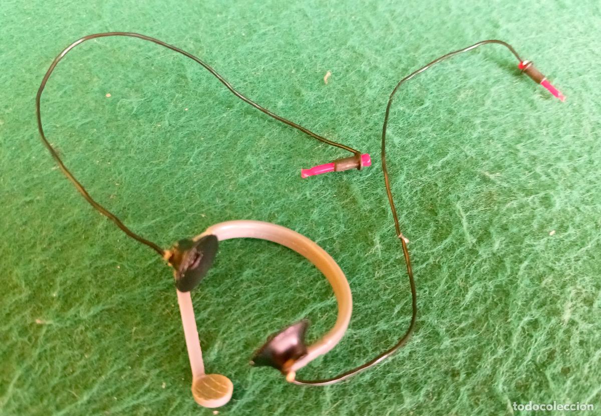 Madelman: MADELMAN ORIGINAL 1&ordf; - CASCOS AURICULARES PLATEADOS RADIO POLAR - PERFECTO ESTADO