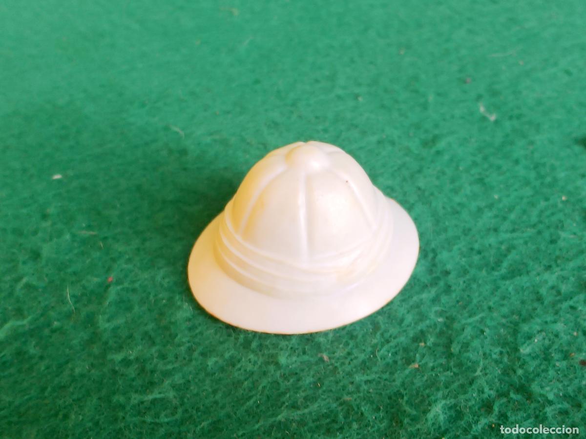 Madelman: MADELMAN ORIGINAL 1&ordf; - SOMBRERO CASCO SALACOFF CAZADOR - BUEN&Iacute;SIMO ESTADO