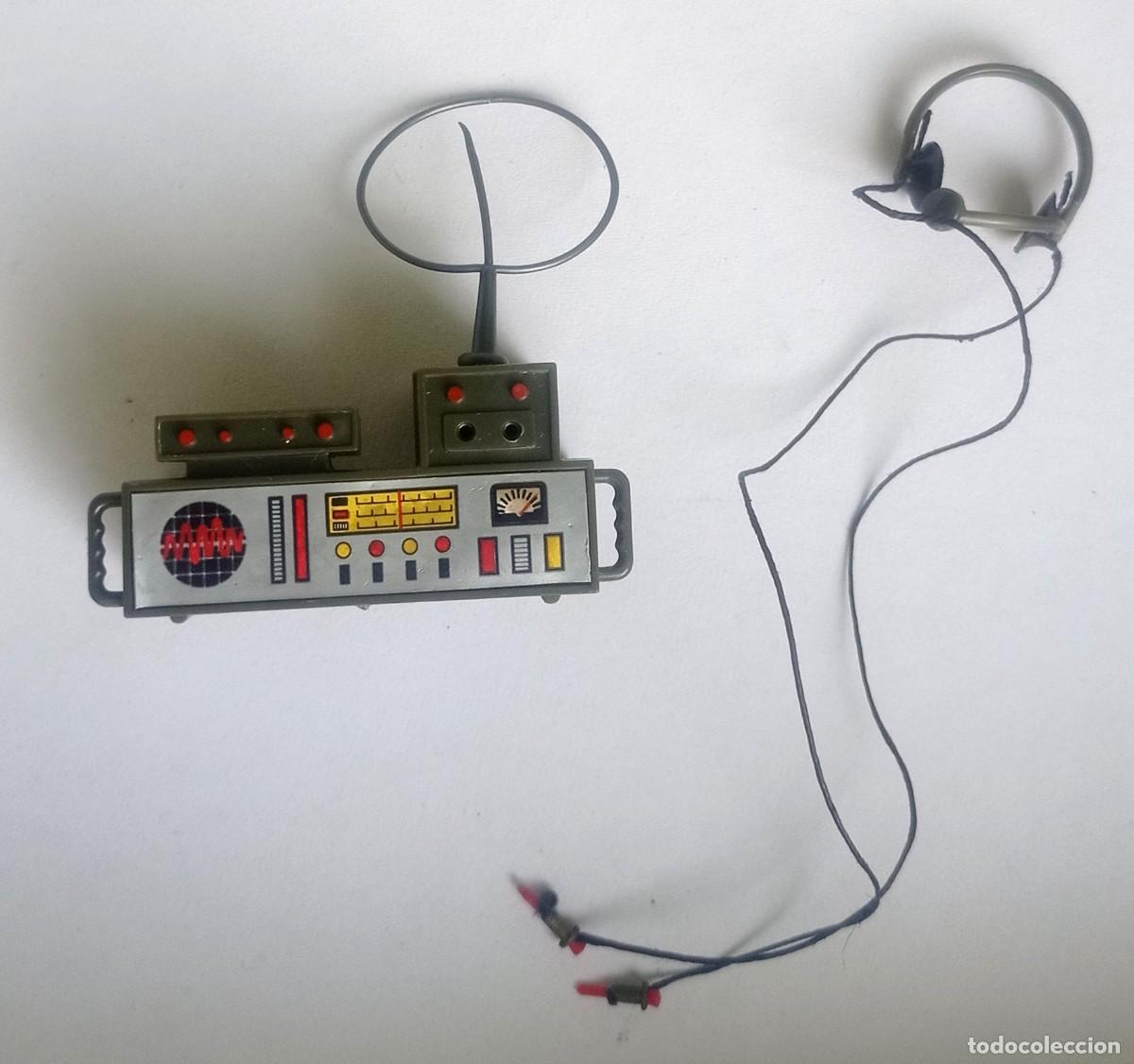 Madelman: RADIO TRANSMISION serie militar madelman con auriculares ORIGINAL (8)