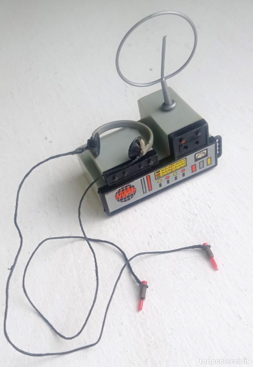 Madelman: DIFICIL RADIO GRIS CON AURICULARES de la estaci&oacute;n polar madelman ORIGINAL (7)