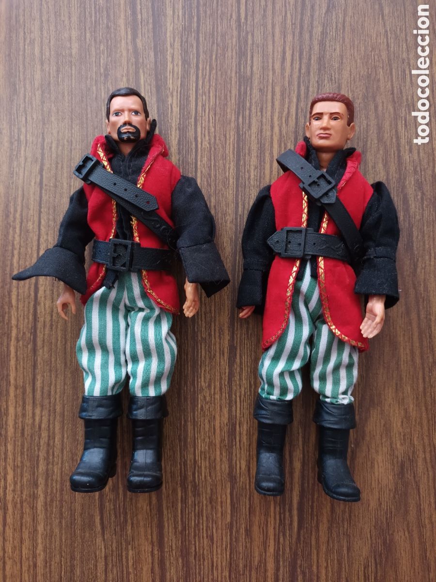 Madelman: MADELMANES ORIGINALES. CAPITANES PIRATAS DE 1 Y 2 GENERACION. BUEN ESTADO. VER FOTOS
