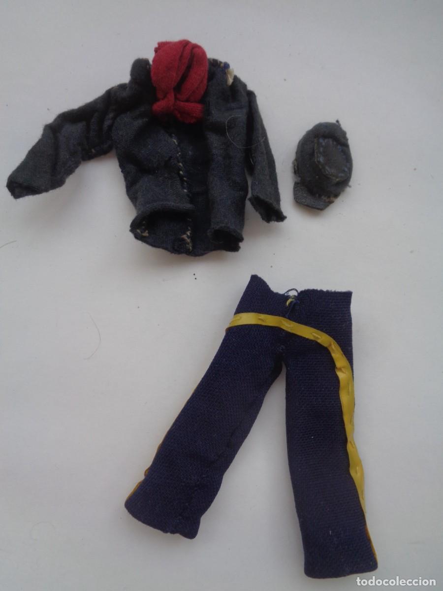 Madelman: UNIFORME ARTESANAL ANTIGUO DE YANKI GUERRA CIVIL AMERICANA , HECHO A MANO PARA EL MADELMAN