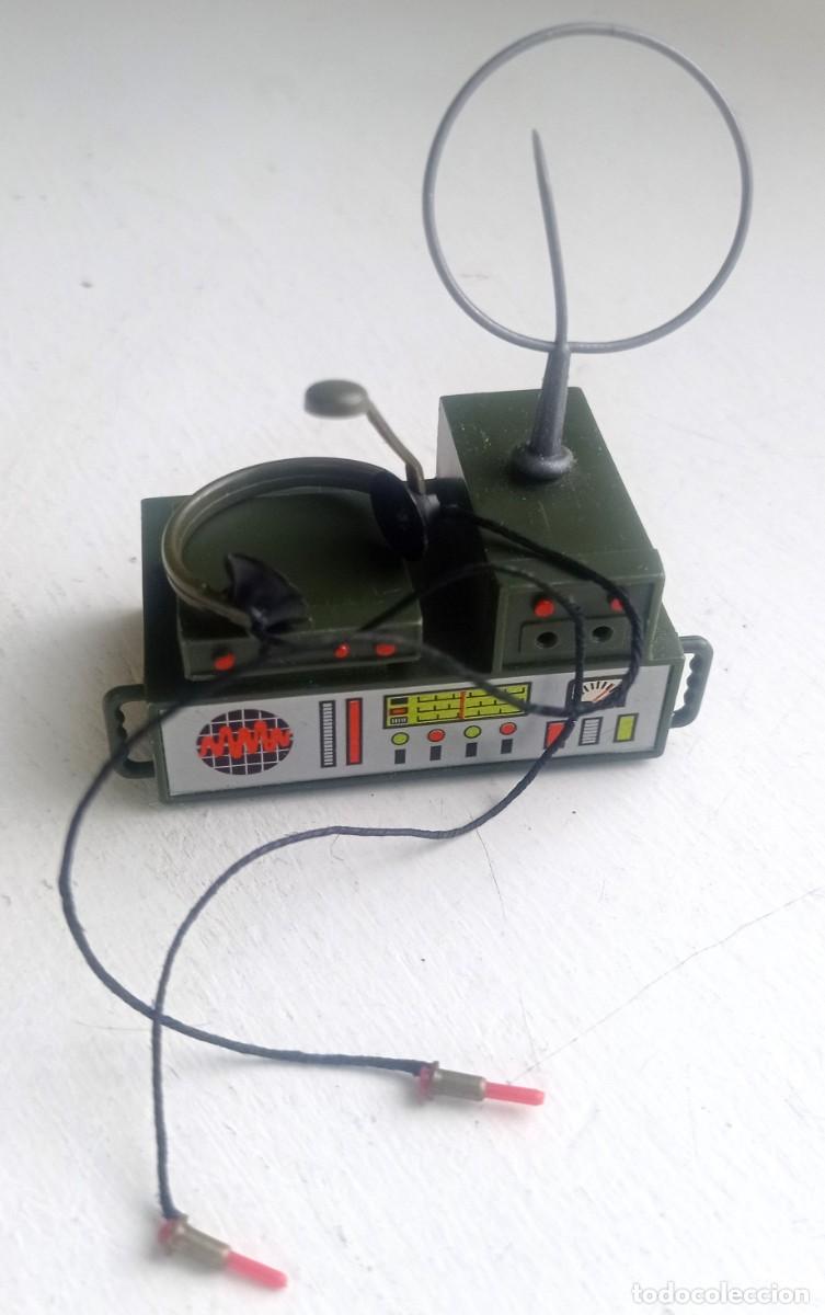 Madelman: RADIO TRANSMISION COMO NUEVO serie militar madelman con auriculares ORIGINAL (5)