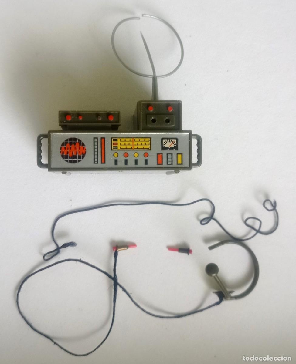 Madelman: RADIO TRANSMISION serie militar madelman con auriculares ORIGINAL (7)