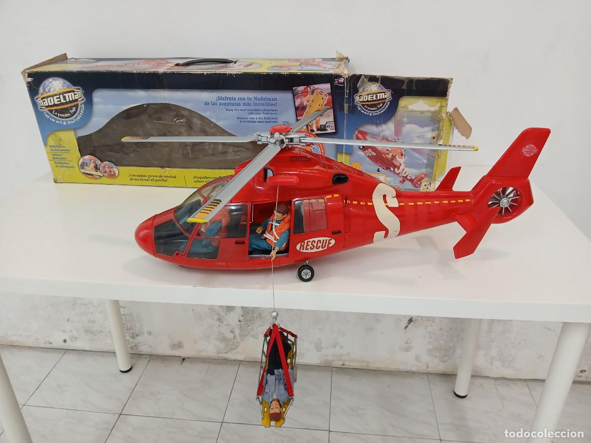 Madelman: Helicoptero Madelman con 4 figuras - Foto 1