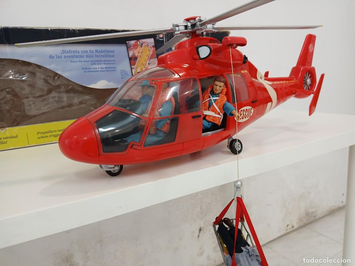 Madelman: Helicoptero Madelman con 4 figuras - Foto 2