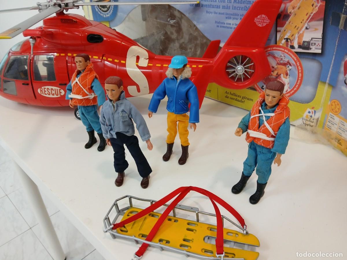 Madelman: Helicoptero Madelman con 4 figuras - Foto 7
