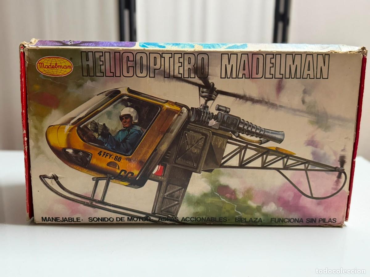 Madelman: HELIC&Oacute;PTERO MILITAR MADELMAN CON LA CAJA ORIGINAL