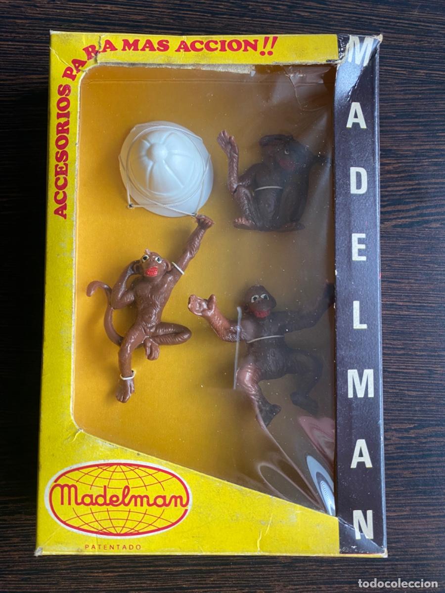 Madelman: Madelman caja amarilla SAFARI (un mono diferente)