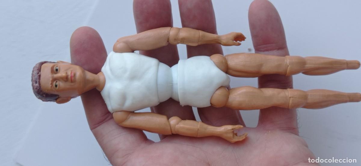 Madelman: RARO Maniqu&iacute; madelman de los primeros con manos fijas OJOS PINTADOS -variante OJOS COLOR VERDE- (6)