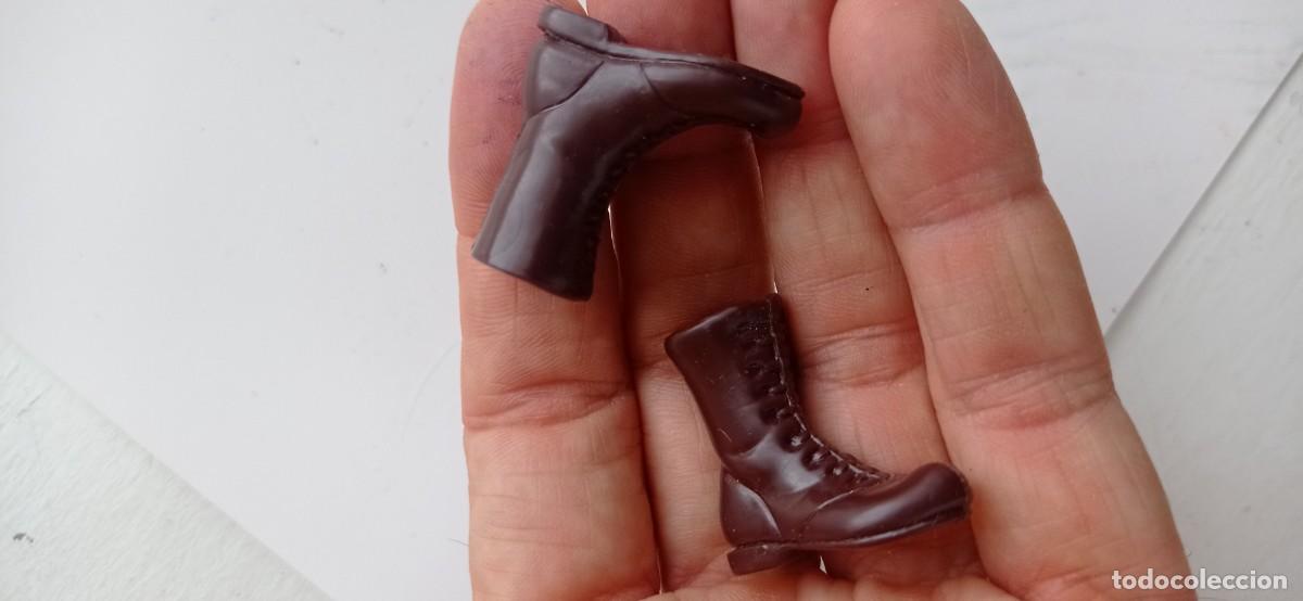 Madelman: BOTAS marrones madelman ALTAYA (9)