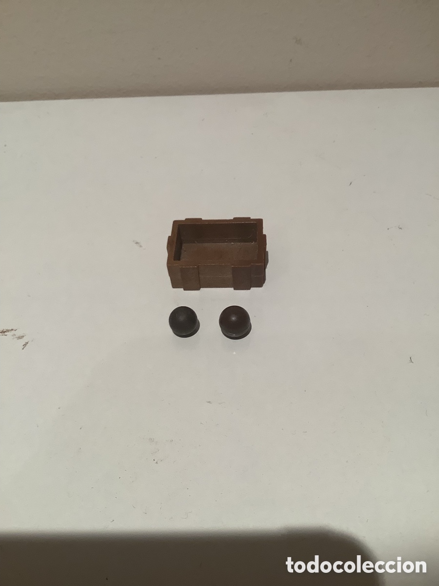 Madelman: Caja Guarda Balas con 2 Obuses del Ca&ntilde;on Pirata Madelman
