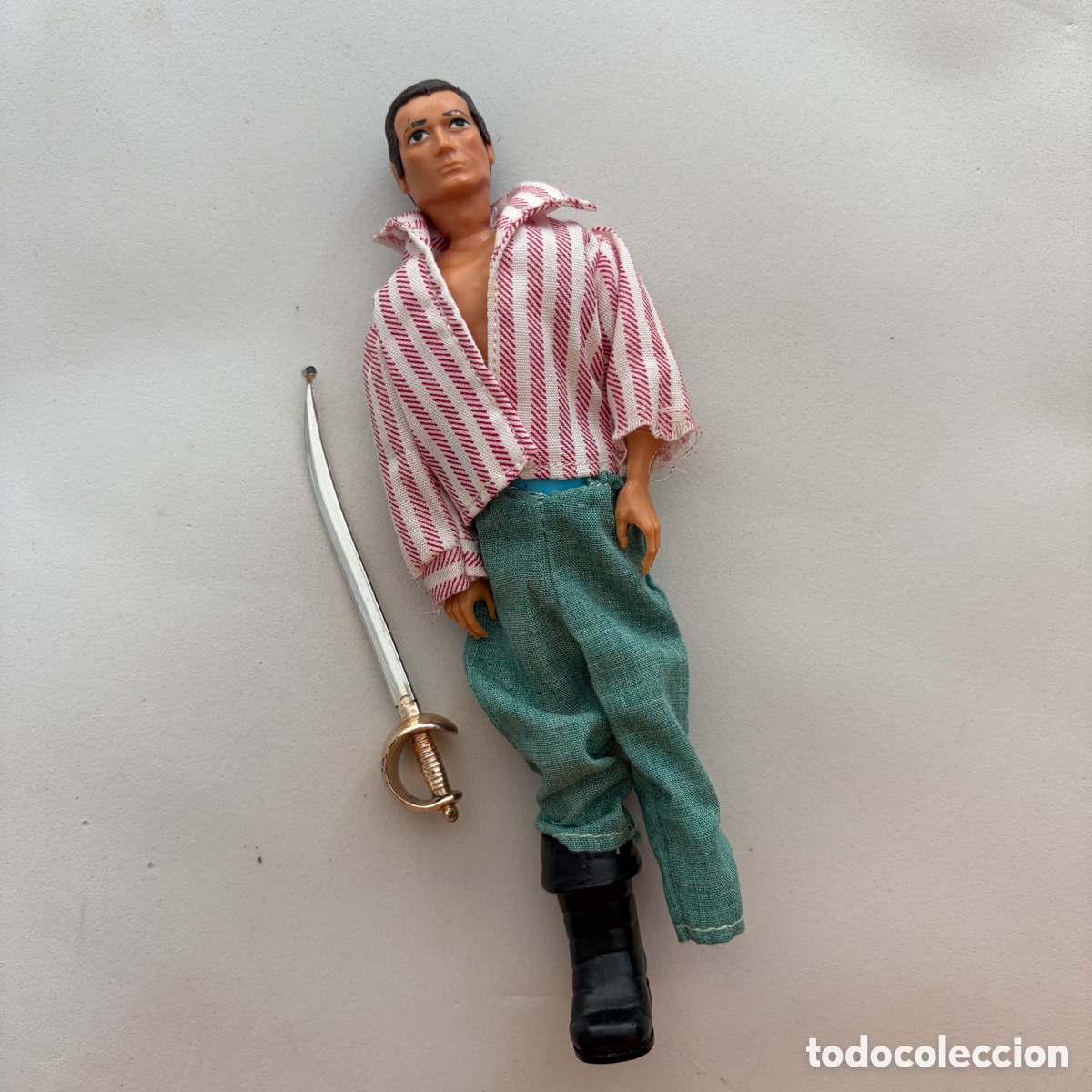 Madelman: Figura mu&ntilde;eco Madelman Pirata 2&ordf; segunda generaci&oacute;n original vintage con espada