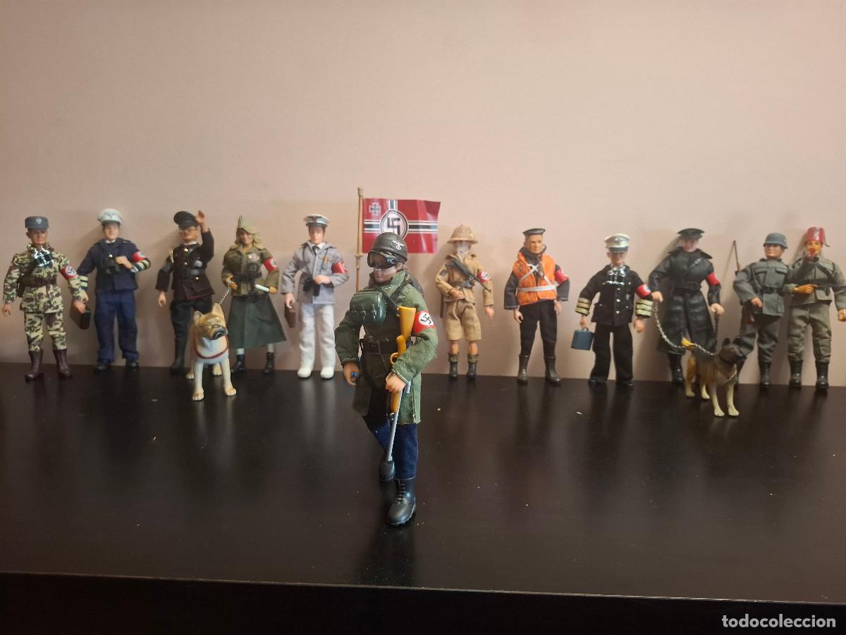 Madelman: Madelman MDE colecci&oacute;n WEHRMACHT Fallschirmj&auml;ger Luftwaffe alem&aacute;n WWII &uacute;nico