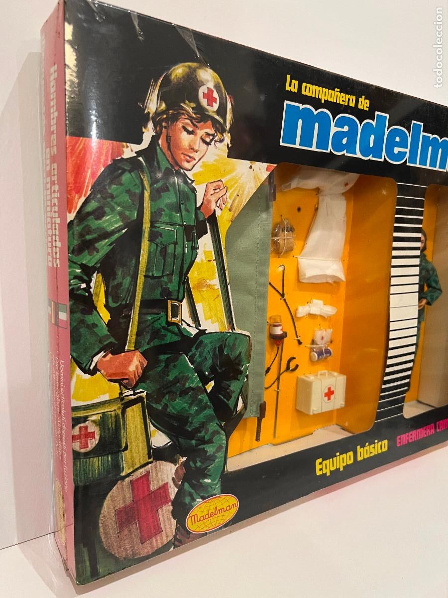 Madelman: MADELMAN ENFERMERA EN CAJA PRECINTADA ORIGINAL - Foto 4