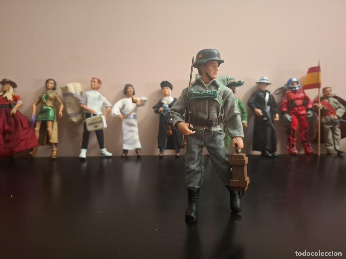 Madelman: Madelman MDE historico Divisi&oacute;n Azul WWII Segunda Guerra Mundial WW2 divisionario