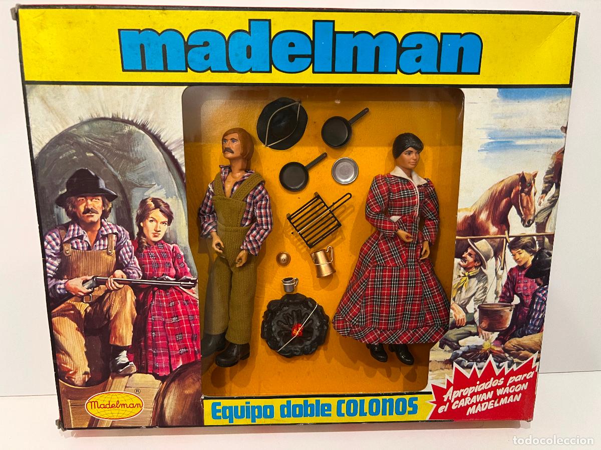 Madelman: MADELMAN COLONOS EN CAJA ORIGINAL SERIE OESTE