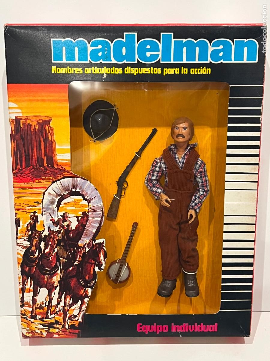 Madelman: MADELMAN GUIA CARAVANA EN CAJA ORIGINAL SERIE OESTE
