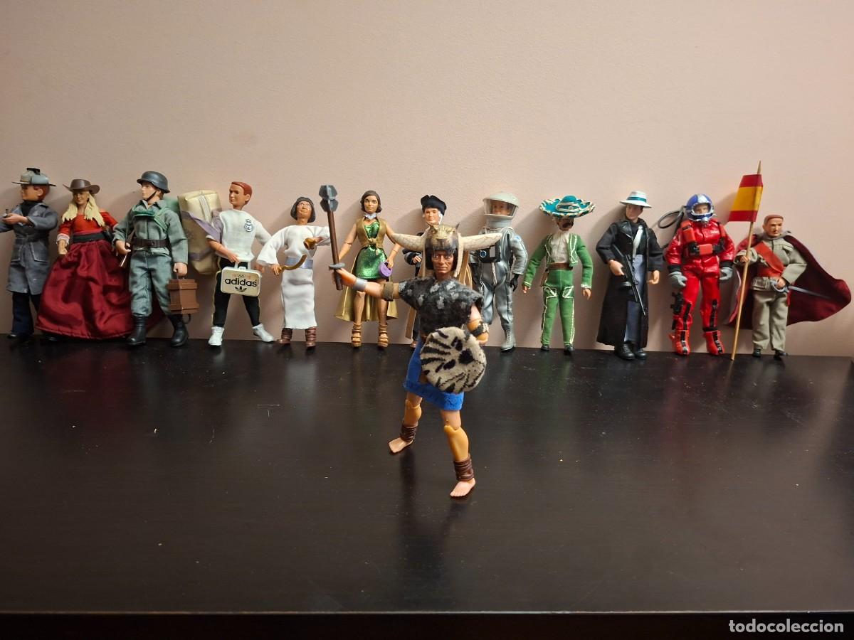 Madelman: Madelman MDE hist&oacute;rico guerrero azteca maya conquista de america action figure aztec unico