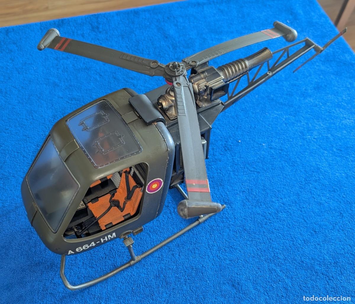Madelman: Helic&oacute;ptero de combate A664-HM - Madelman (A&ntilde;os 70) &iexcl;Funcionando rotor y sonido!