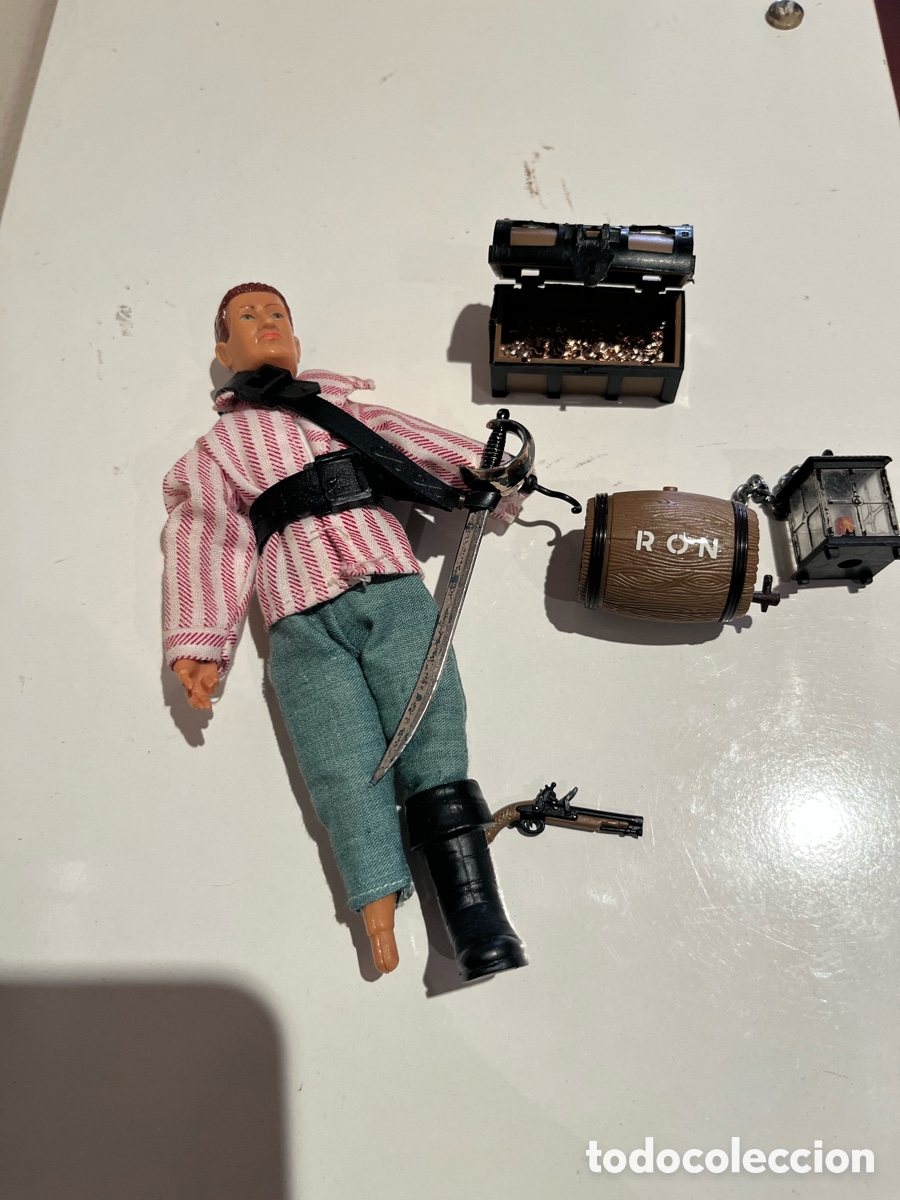 Madelman: Maniqu&iacute; Mu&ntilde;eco Madelman Pirata Garfio y sus accesorios