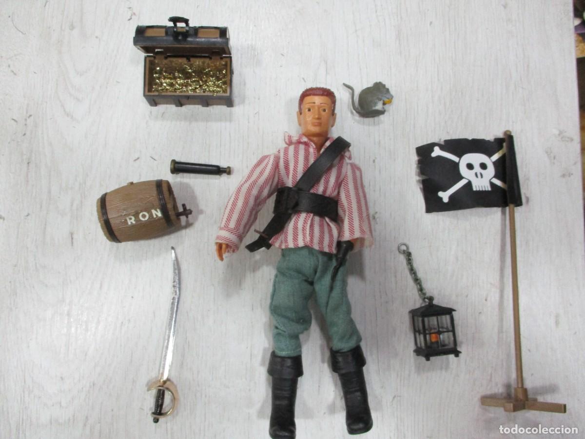 Madelman: PIRATA MADELMAN - GARFIO CON LOS COMPLEMENTOS - ORIGINAL - 2&ordf; GENERACION - MADE IN SPAIN