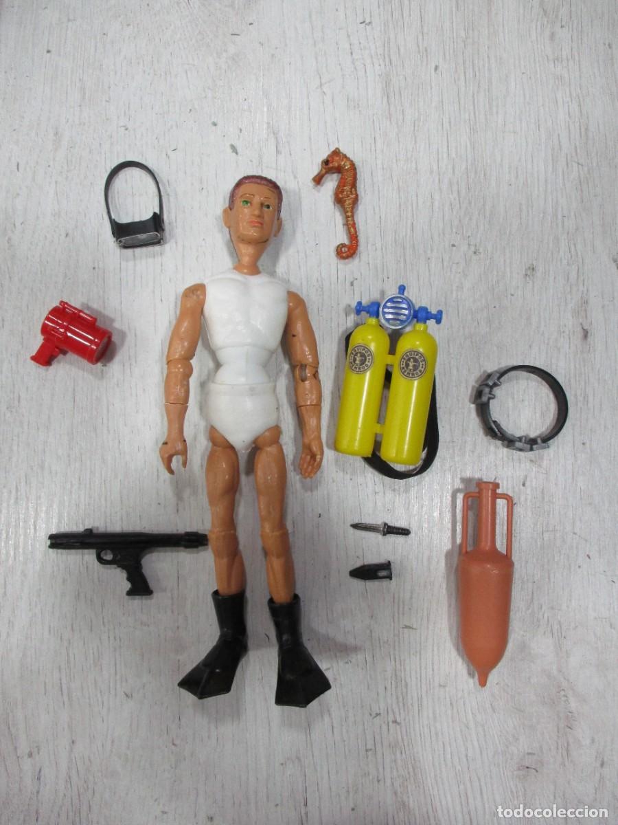Madelman: MADELMAN HOMBRE RANA - CON LOS COMPLEMENTOS - ORIGINAL - 1&ordf; GENERACION - MADE IN SPAIN