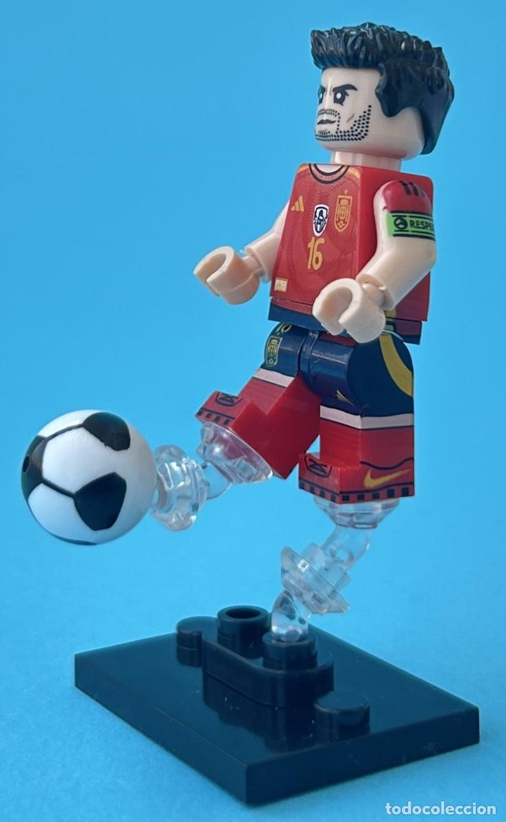 Madelman: Rodri Hern&aacute;ndez Espanha (Futebol) Minifigura Figura Minifigure Figure Minifig Figurine Mu&ntilde;eco