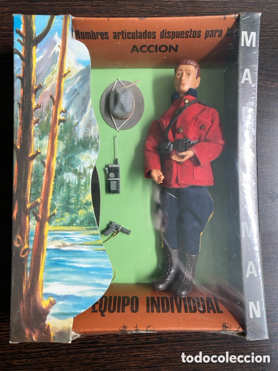 Madelman: MADELMAN polic&iacute;a montada del CANAD&Aacute; en caja