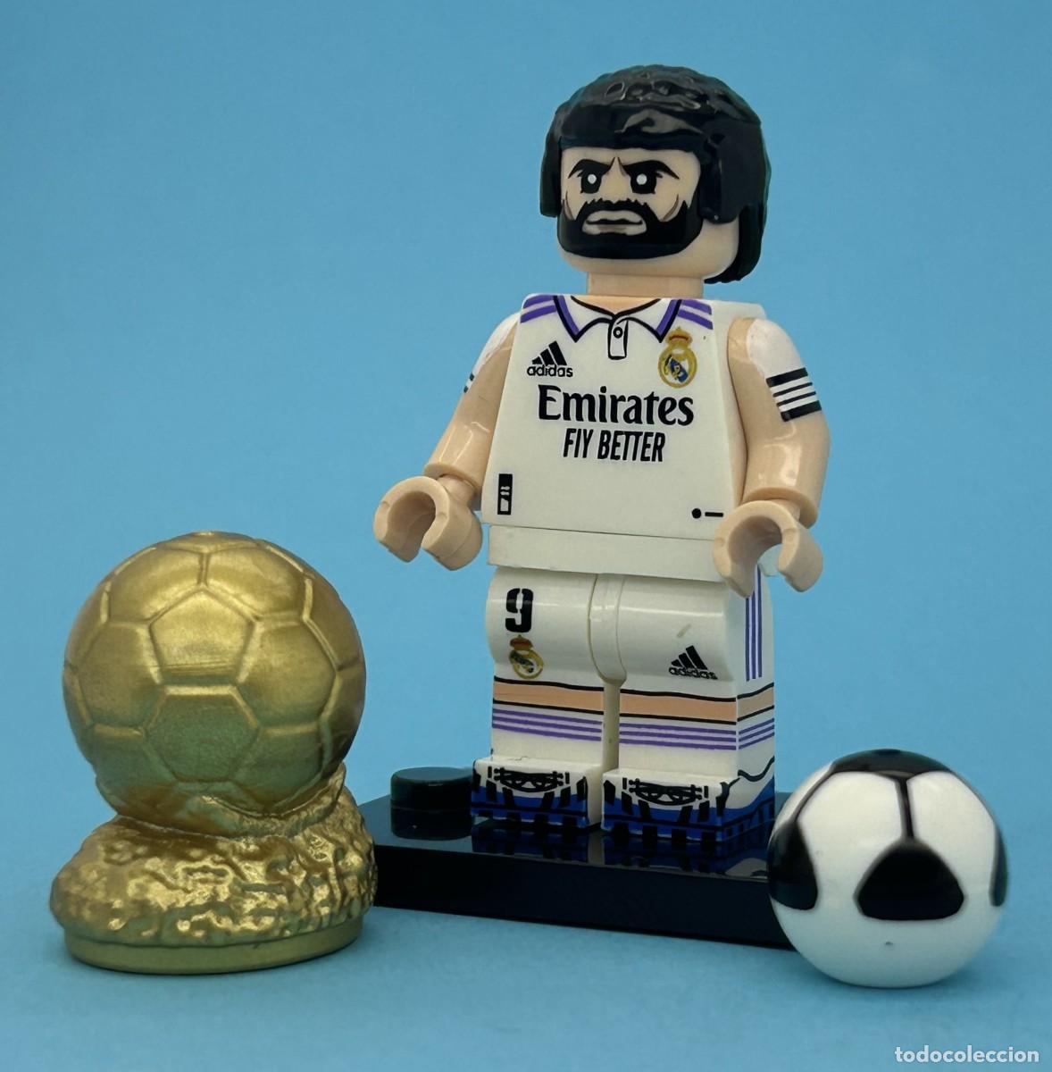 Madelman: Karim Benzema Real Madrid (Futebol) Minifigura Figura Minifigure Figure Minifig Figurine Mu&ntilde;eco