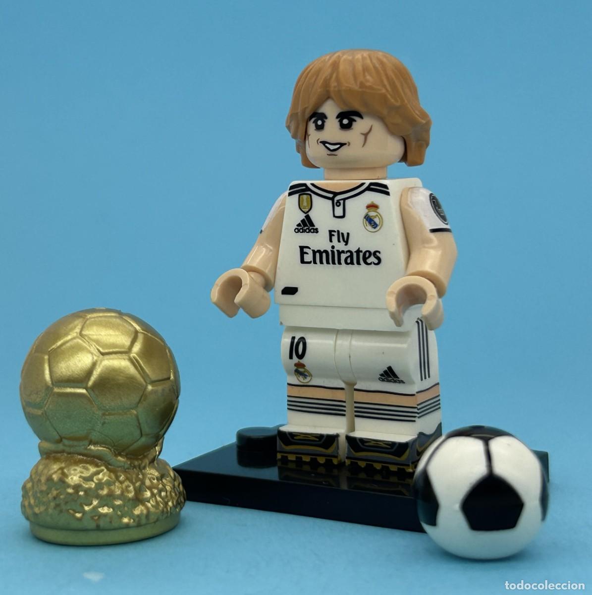 Madelman: Luka Modric Real Madrid (Futebol) Minifigura Figura Minifigure Figure Minifig Figurine Mu&ntilde;eco