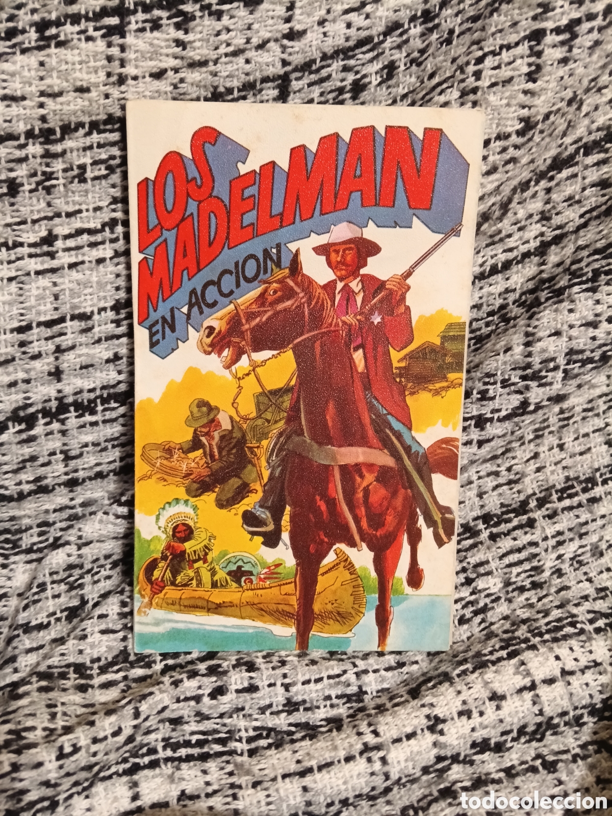 Madelman: Catalogo Madelman en accion 1977 desplegable.