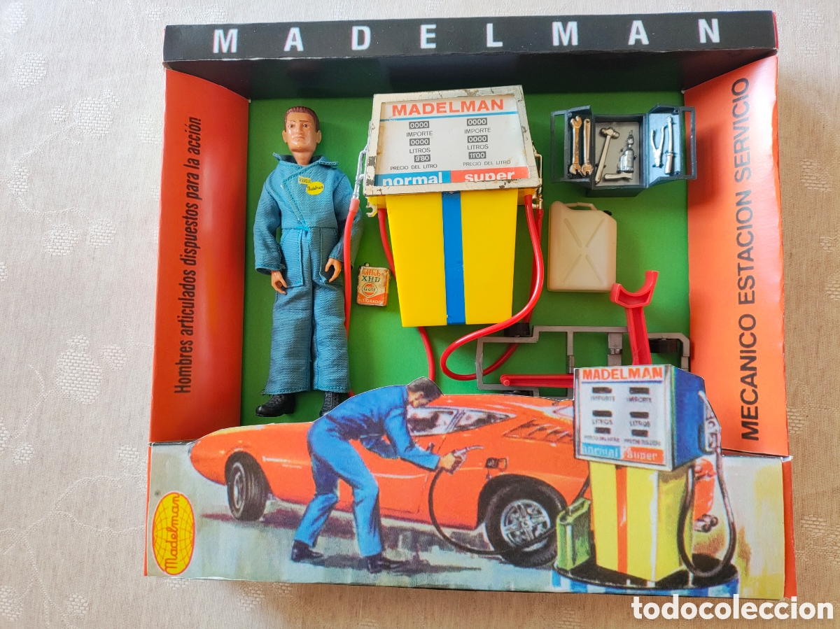 Madelman: Madelman mec&aacute;nico estaci&oacute;n de servicio