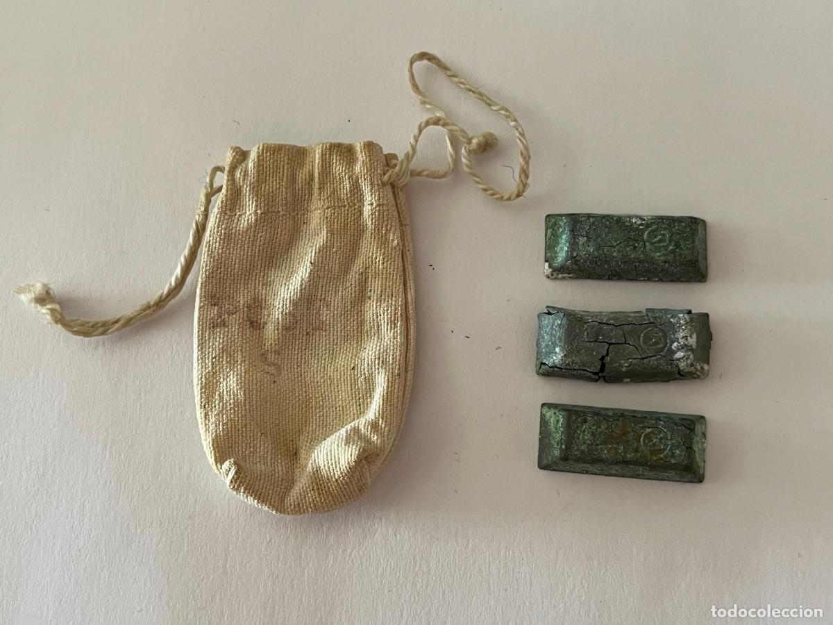 Madelman: MADELMAN - SACO BOLSA CON 3 LINGOTES DE ORO - DEL SHERIFF
