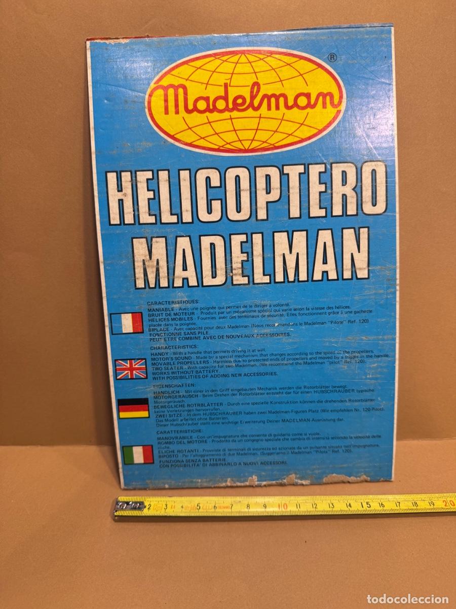 Madelman: MADELMAN RECORTE DE LA CAJA ORIGINAL A&Ntilde;OS 70 / COMPRA MIN&Iacute;MA 5 &euro;