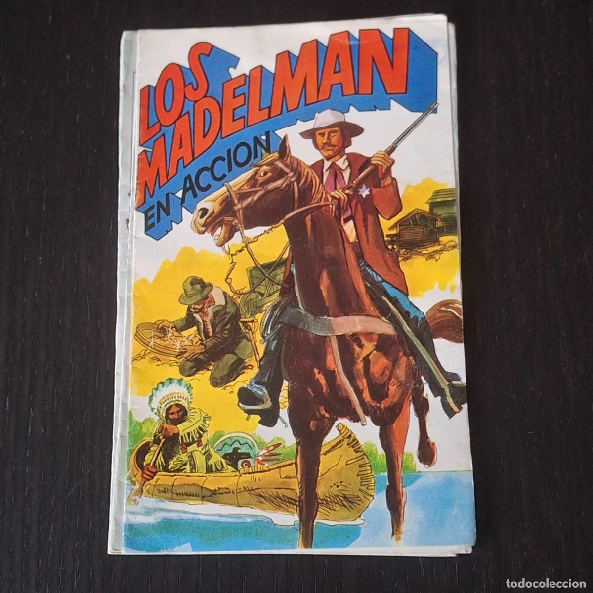 Madelman: LOS MADELMAN EN ACCION - ANTIGUO CATALOGO PUBLICIDAD - A&Ntilde;O 1977