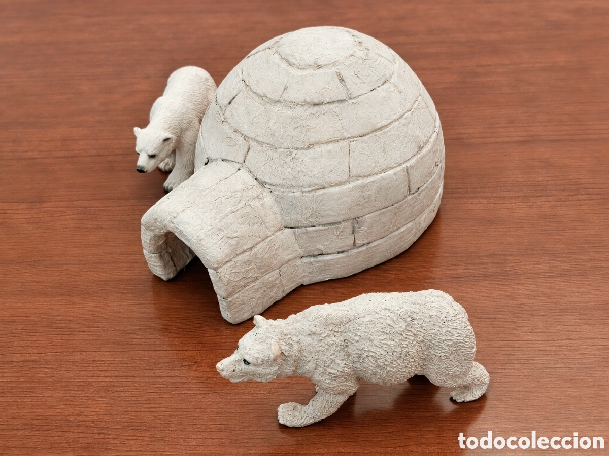 Madelman: Igl&uacute; y osos polares escala madelman