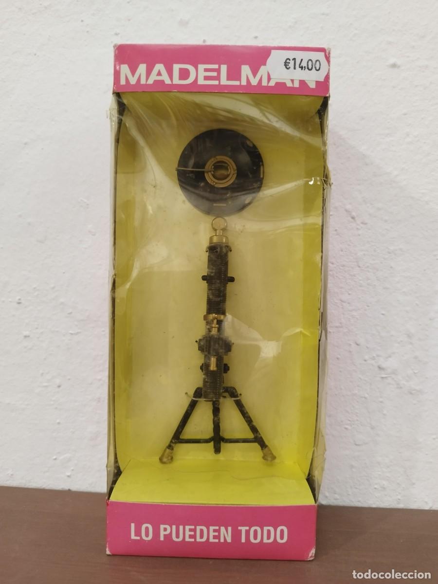 Madelman: MORTERO MILITAR CON B&Iacute;PODE Y PLACA BASE - MADELMAN ALTAYA / POPULAR DE JUGUETES (EN CAJA)