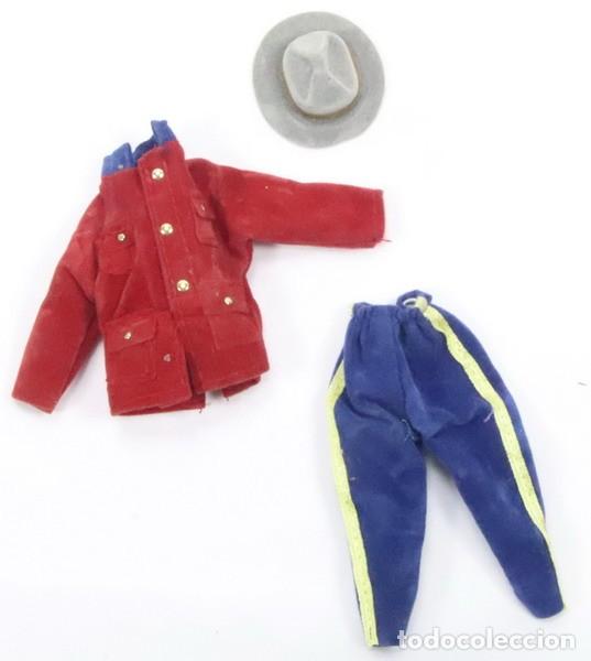 Madelman: Madelman. Accesorios. Uniforme. Policia montada del canada. Altaya PEDIDO MINIMO 6 &euro;