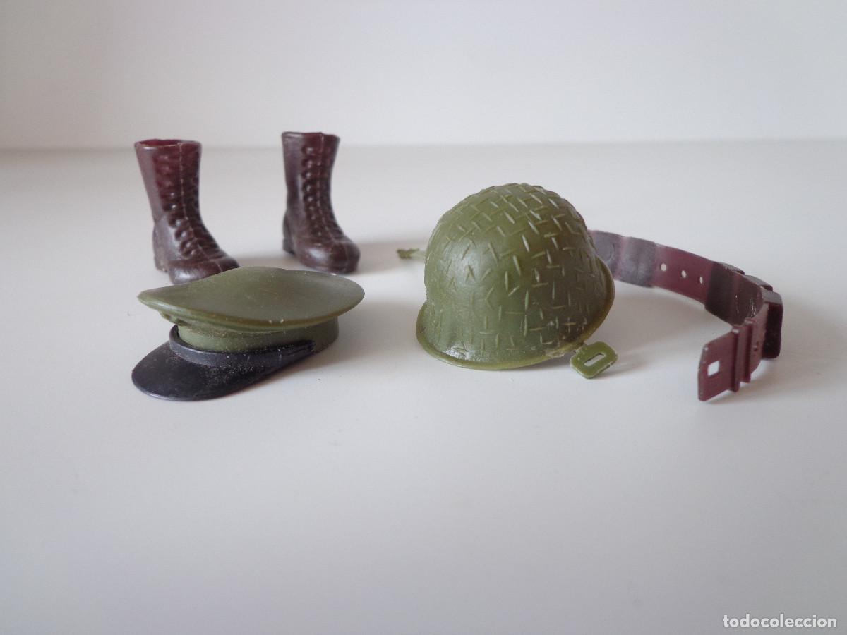 Madelman: Madelman Alto Mando Gorra Casco Cintur&oacute;n Botas 100% original a&ntilde;os 70