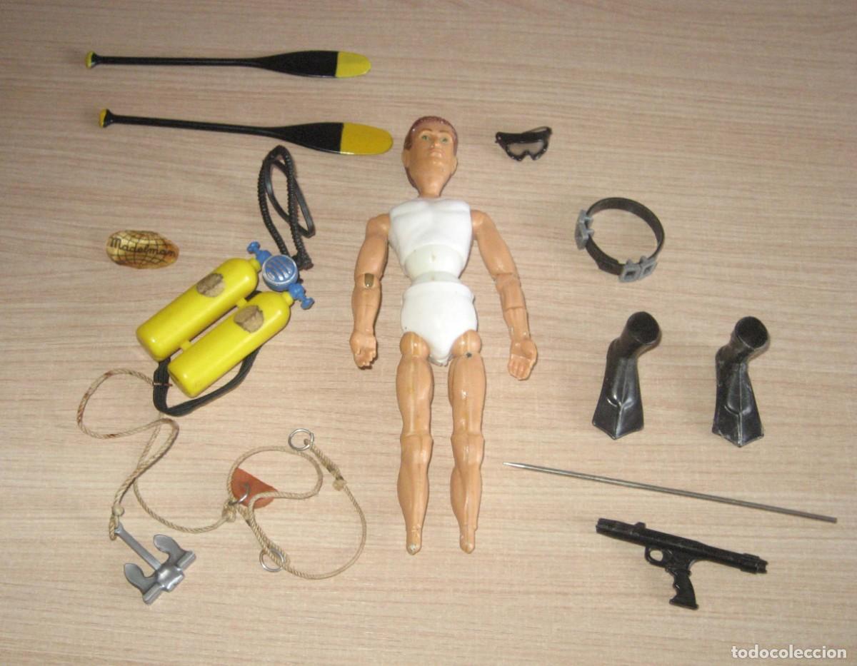 Madelman: MADELMAN 1 GENERACI&Oacute;N SUBMARINISTA CON SU EQUIPO OJOS DE CRISTAL VERDES